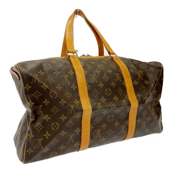 268624 2 LOUIS VUITTON Monogram PVC Saxophone Boston Bag Brown