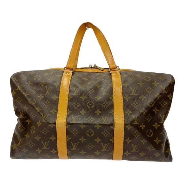 268624 4 LOUIS VUITTON Monogram PVC Saxophone Boston Bag Brown