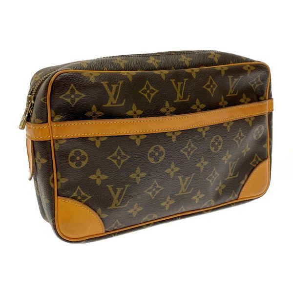 268744 2 LOUIS VUITTON Monogram PVC Compiegne Shoulder Bag Brown