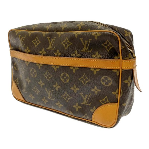 268744 3 LOUIS VUITTON Monogram PVC Compiegne Shoulder Bag Brown