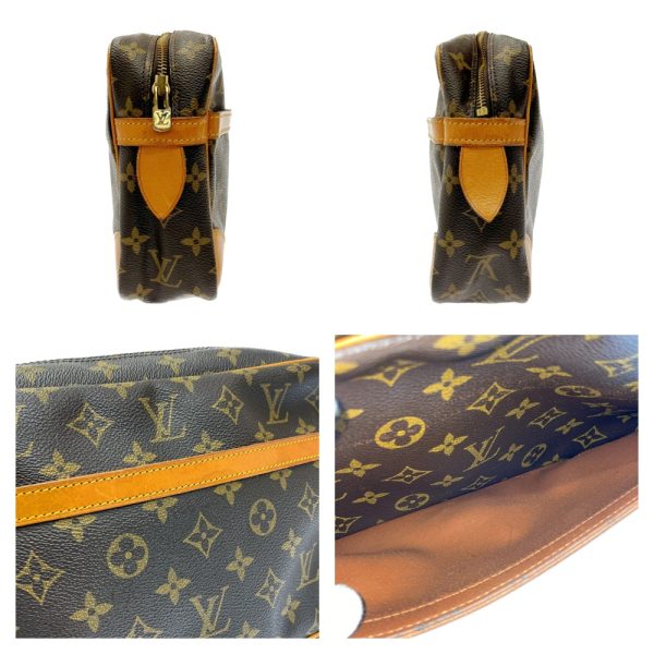 268744 7 LOUIS VUITTON Monogram PVC Compiegne Shoulder Bag Brown