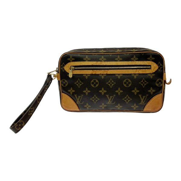 268820 1 LOUIS VUITTON Monogram PVC Marly Dragonne GM Brown