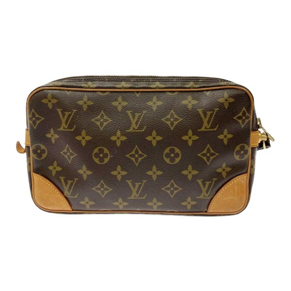 268820 4 LOUIS VUITTON Monogram PVC Marly Dragonne GM Brown