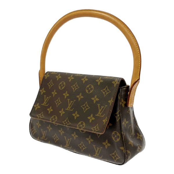 268867 3 LOUIS VUITTON Monogram PVC Mini Looping Shoulder Bag Brown