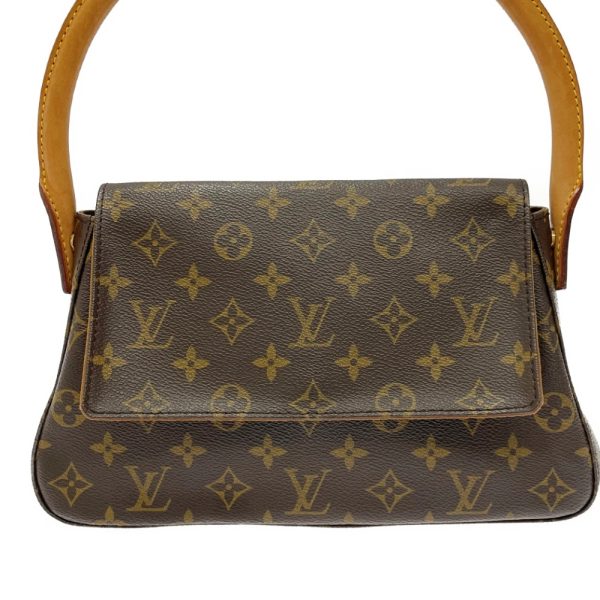 268867 4 LOUIS VUITTON Monogram PVC Mini Looping Shoulder Bag Brown