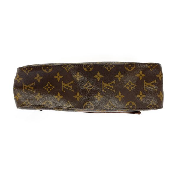 268867 6 LOUIS VUITTON Monogram PVC Mini Looping Shoulder Bag Brown