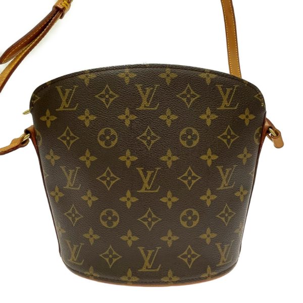 268893 4 LOUIS VUITTON Monogram PVC Drouot Shoulder Bag Brown