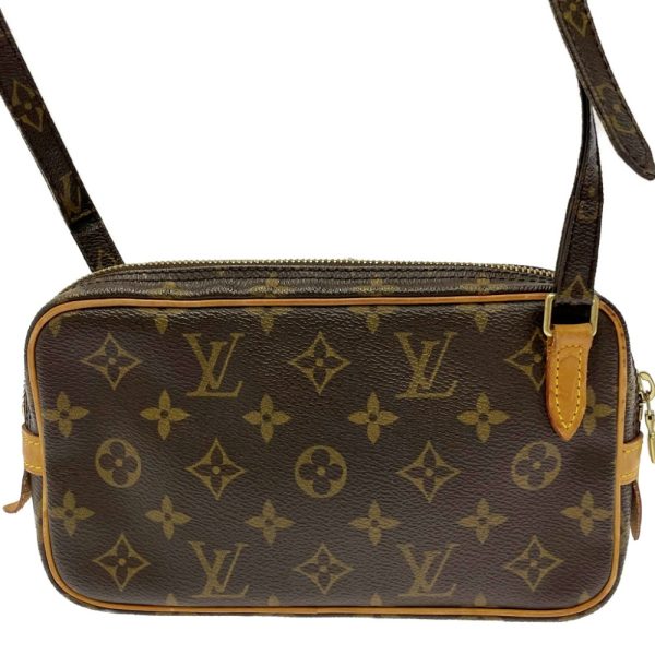 268923 4 LOUIS VUITTON Monogram PVC Marly Bandouliere Brown Shoulder Bag