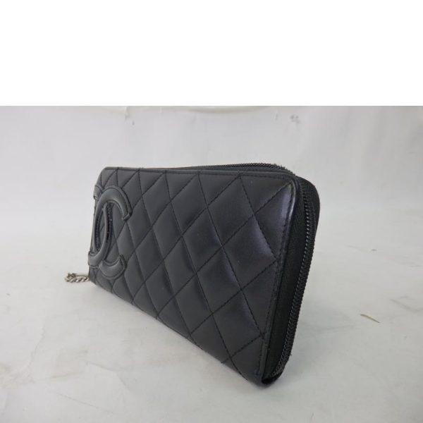 26900 3 Chanel Cambon Line Wallet Bag Black