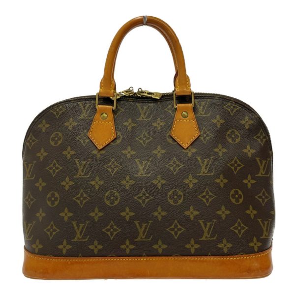 269053 1 LOUIS VUITTON Monogram PVC Alma Handbag Brown