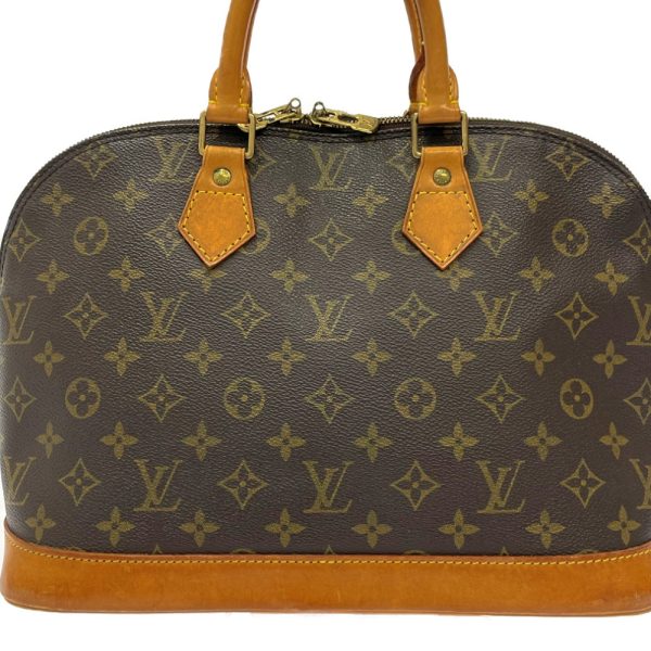 269053 4 LOUIS VUITTON Monogram PVC Alma Handbag Brown