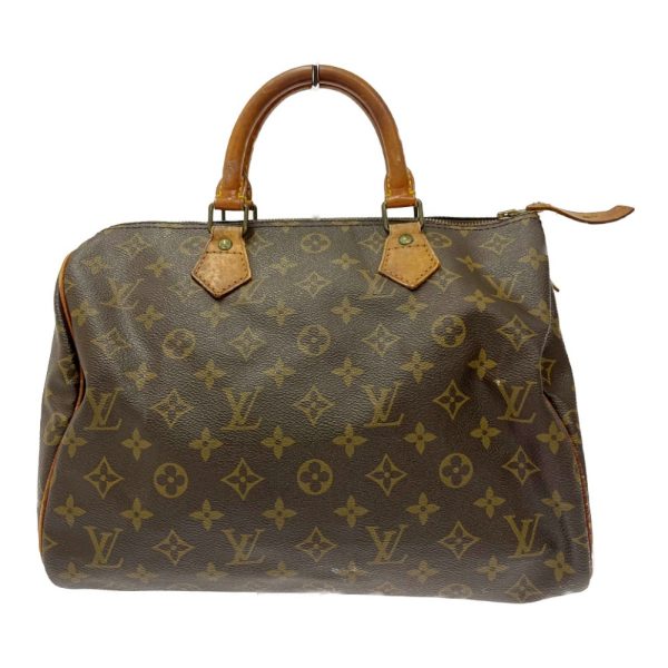 269057 1 LOUIS VUITTON PVC Speedy Boston Bag Brown