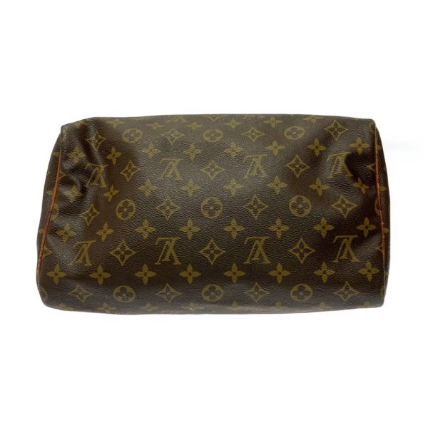 269057 5 LOUIS VUITTON PVC Speedy Boston Bag Brown