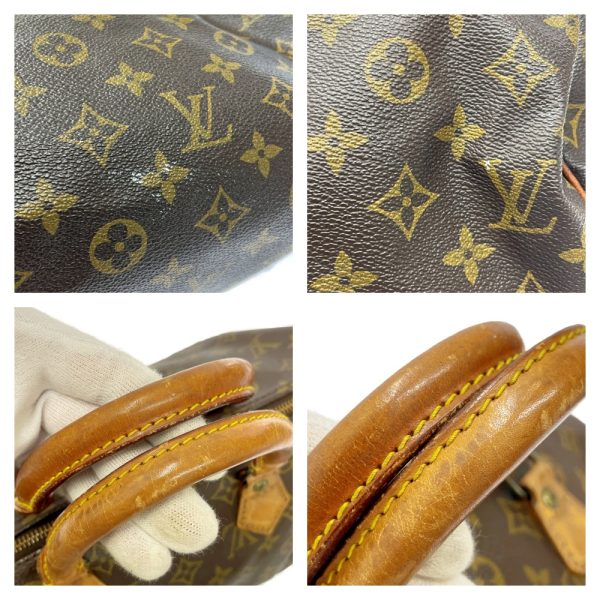 269057 7 LOUIS VUITTON PVC Speedy Boston Bag Brown