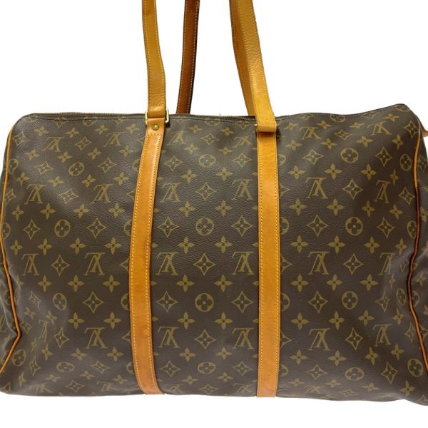 269068 4 LOUIS VUITTON Monogram PVC Flannery GM Shoulder Bag Brown