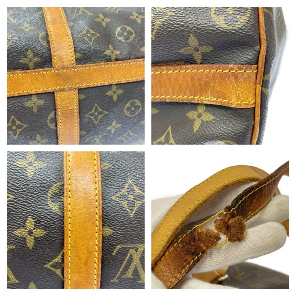 269068 8 LOUIS VUITTON Monogram PVC Flannery GM Shoulder Bag Brown