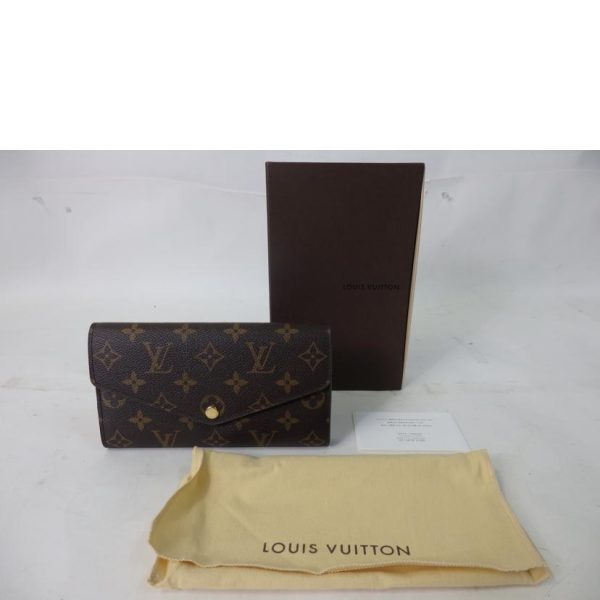 26917 9 Louis Vuitton Portefeuil Sala Monogram Wallet Brown