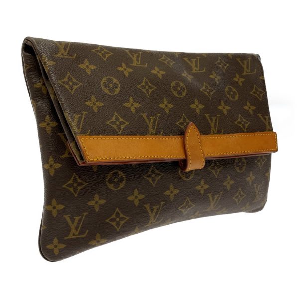 269253 2 LOUIS VUITTON Monogram PVC Pochette Prianto Shoulder Bag Brown