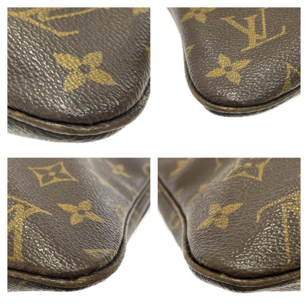 269253 6 LOUIS VUITTON Monogram PVC Pochette Prianto Shoulder Bag Brown