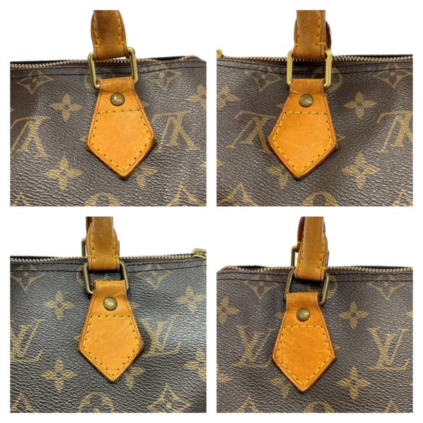 269363 7 LOUIS VUITTON Monogram PVC Speedy Boston Bag Brown