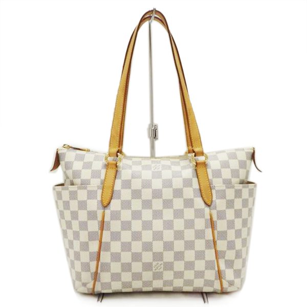 26947 1 Louis Vuitton Totally PM Tote Bag Damier Azur