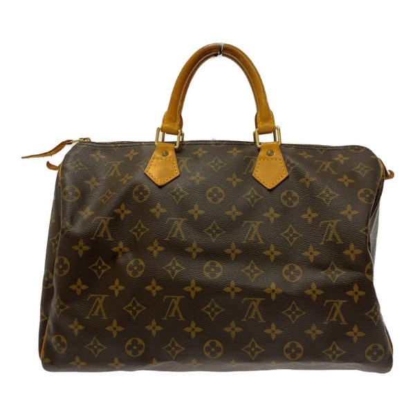 269502 1 LOUIS VUITTON Monogram PVC Speedy Boston Bag Brown