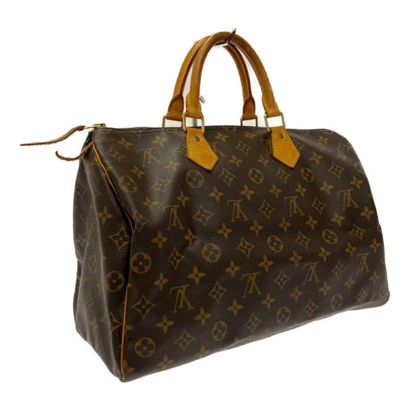 269502 2 LOUIS VUITTON Monogram PVC Speedy Boston Bag Brown