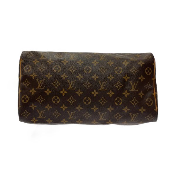 269502 5 LOUIS VUITTON Monogram PVC Speedy Boston Bag Brown