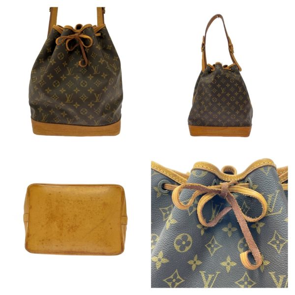 269537 4 LOUIS VUITTON Monogram PVC Noe Shoulder Bag Brown