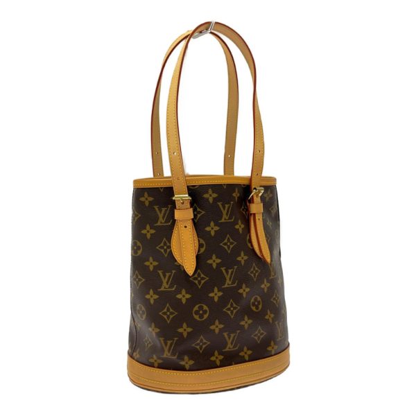 269561 2 LOUIS VUITTON Monogram PVC Petit Bucket Shoulder Bag Brown