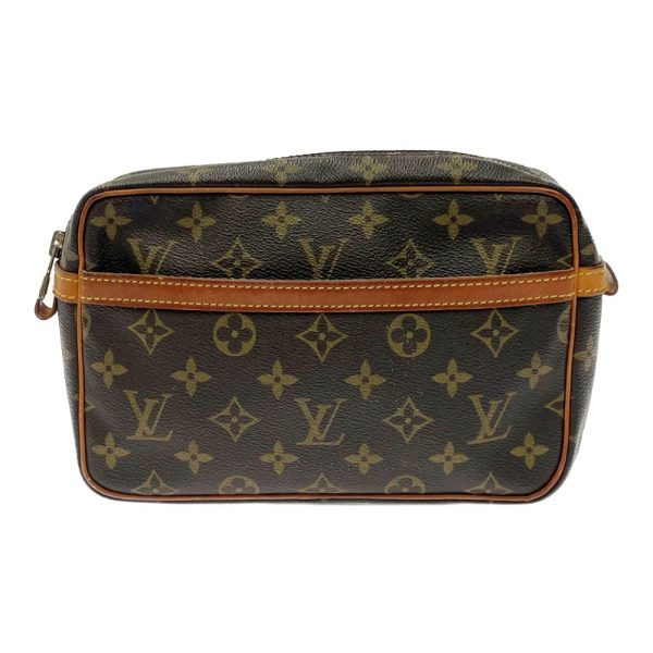 269624 1 LOUIS VUITTON Monogram PVC Compiegne Shoulder Bag Brown