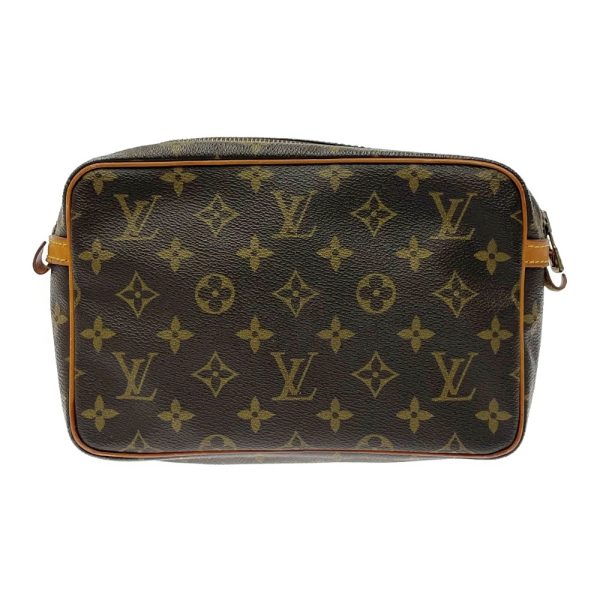 269624 4 LOUIS VUITTON Monogram PVC Compiegne Shoulder Bag Brown