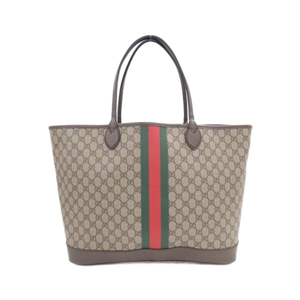 2700037663015 1 b Gucci GG Ophidia Supreme Canvas Bag Brown