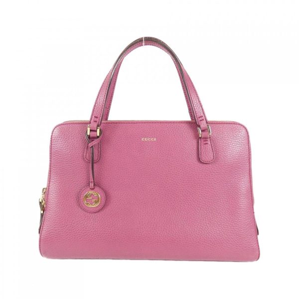 2700038570237 1 b Gucci Leather Hand Bag Pink