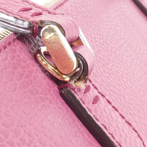 2700038570237 4 b Gucci Leather Hand Bag Pink