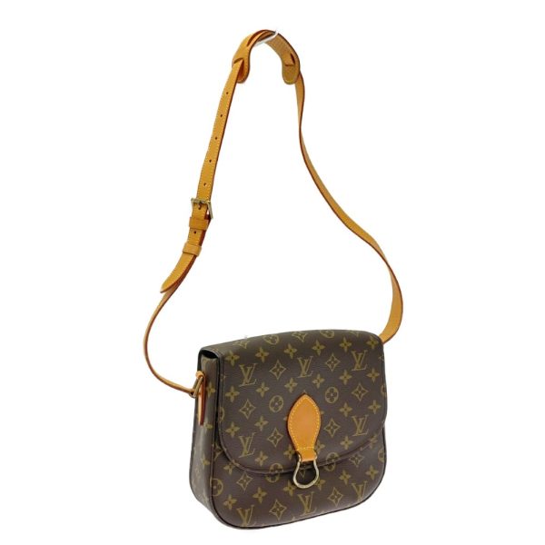 270795 2 LOUIS VUITTON Monogram PVC Saint Crew GM Shoulder Bag Brown