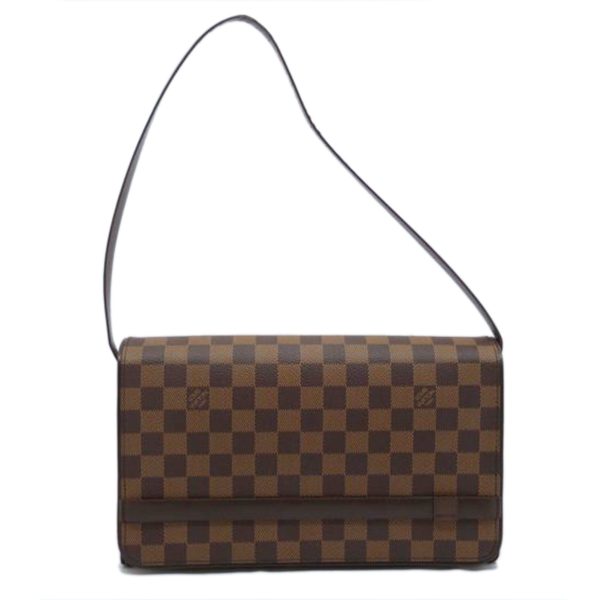 27192 1 Louis Vuitton Tribeca Ron Shoulder Bag Brown