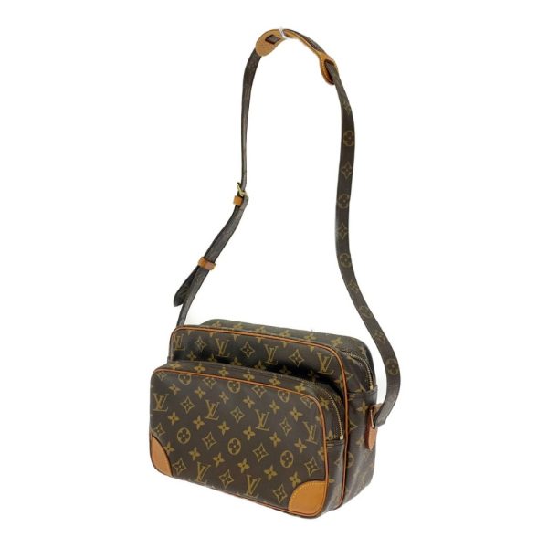 271939 3 LOUIS VUITTON Monogram PVC Nile Shoulder Bag Brown