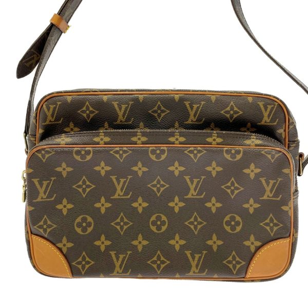 271939 4 LOUIS VUITTON Monogram PVC Nile Shoulder Bag Brown