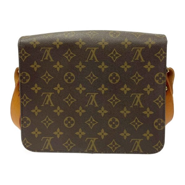 271945 4 LOUIS VUITTON Monogram PVC Cartesier Shoulder Bag Brown