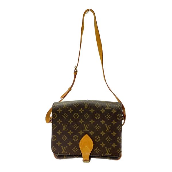 271945 5 LOUIS VUITTON Monogram PVC Cartesier Shoulder Bag Brown