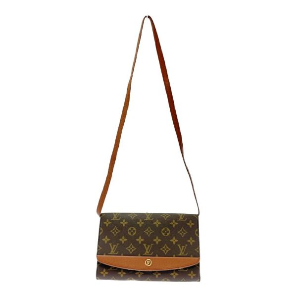 271999 1 LOUIS VUITTON Monogram PVC Bordeaux Shoulder Bag Brown