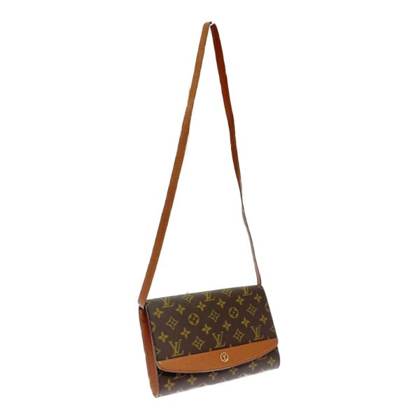 271999 2 LOUIS VUITTON Monogram PVC Bordeaux Shoulder Bag Brown