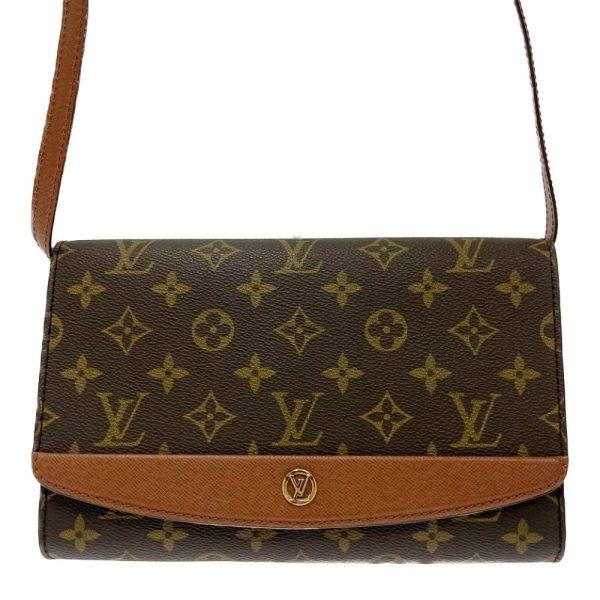 271999 4 LOUIS VUITTON Monogram PVC Bordeaux Shoulder Bag Brown