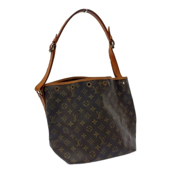 272020 2 LOUIS VUITTON Monogram PVC Petit Noe Shoulder Bag Brown