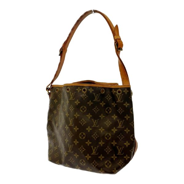 272020 3 LOUIS VUITTON Monogram PVC Petit Noe Shoulder Bag Brown