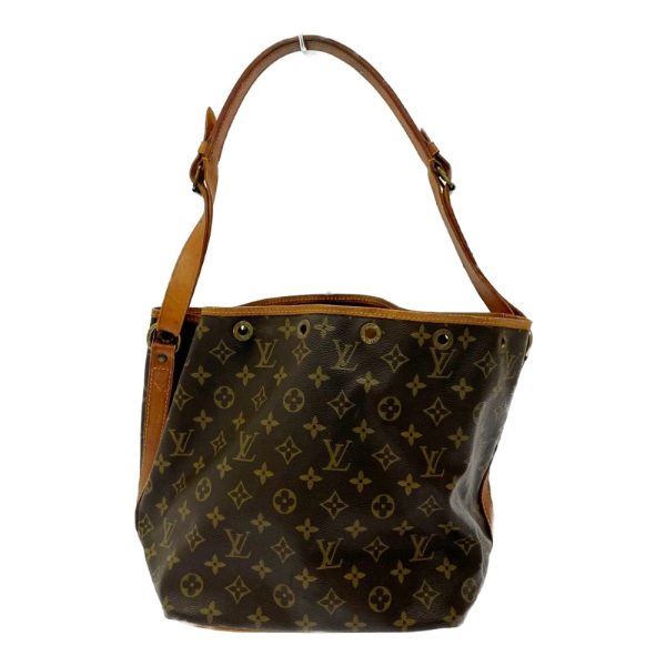 272020 5 LOUIS VUITTON Monogram PVC Petit Noe Shoulder Bag Brown