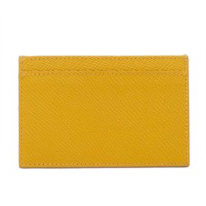 27307 1 Christian Dior Caro Wallet Leather Hardware Yellow