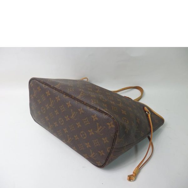 27320 3 Louis Vuitton Neverfull MM Tote Bag Monogram Beige