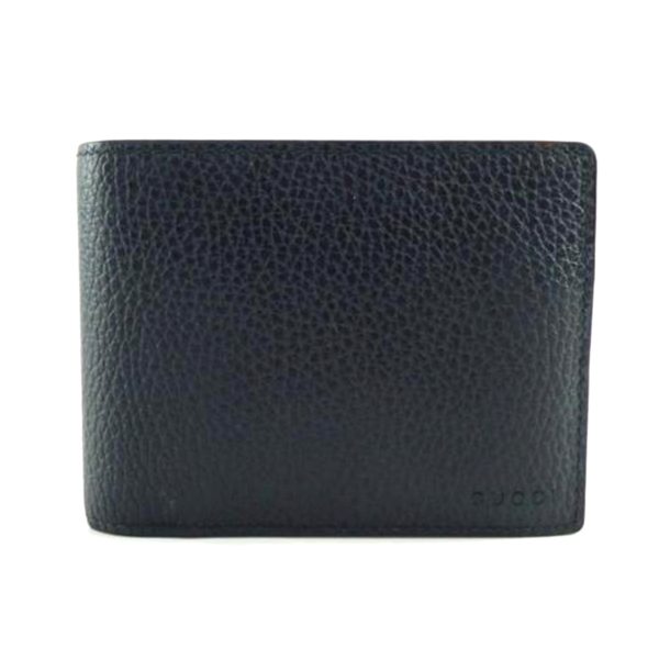 27415 1 Gucci Billfold Leather Wallet Black